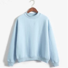 Load image into Gallery viewer, 9 Colors Autumn Winter Loose Fleece Thick Knit Sweatshirt Female Hooded Pullover Tops Women Hoodies Casual Female Clothes